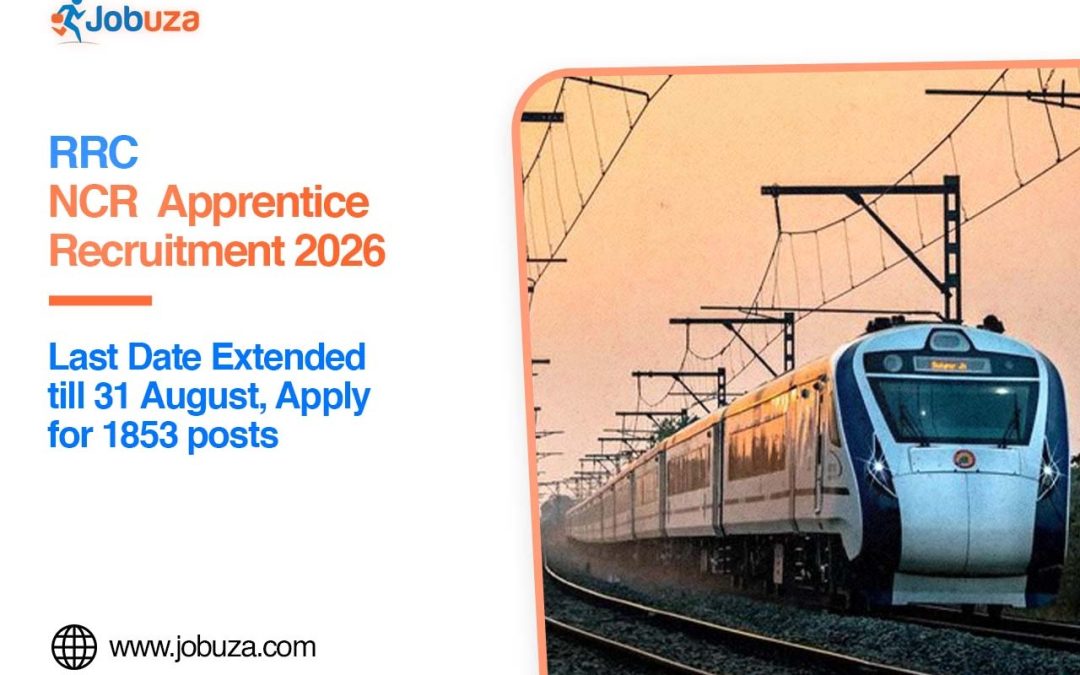 RRC NCR Apprentice Recruitment 2026 Last Date Extended to 31 August
