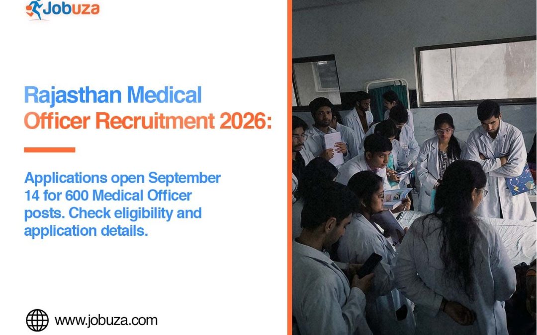 Rajasthan Medical Officer Recruitment 2026 Apply Online for Posts