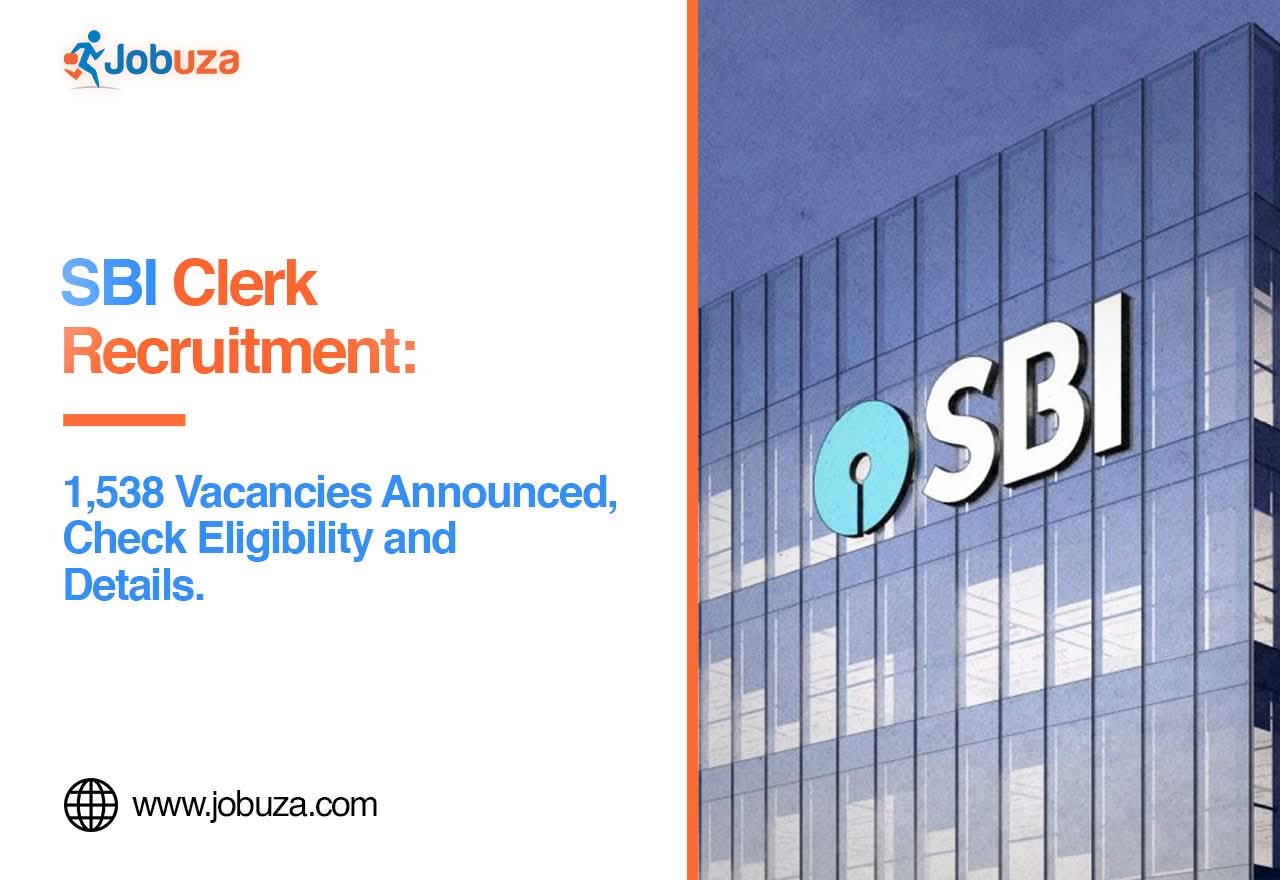SBI Clerk Recruitment 2026 Applications Open for 1,538 Posts