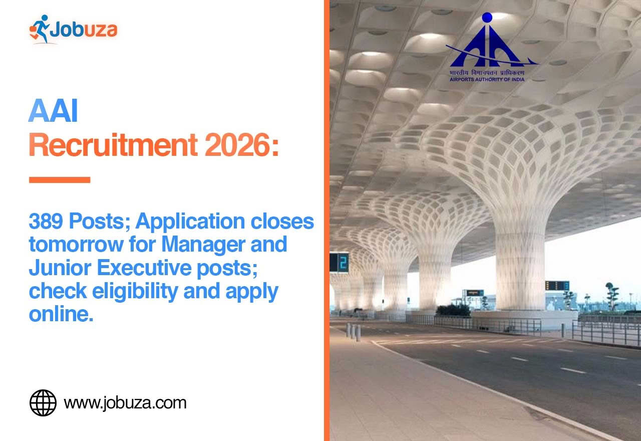 AAI Recruitment 2026 Apply for 389 Manager and Junior Executive Posts