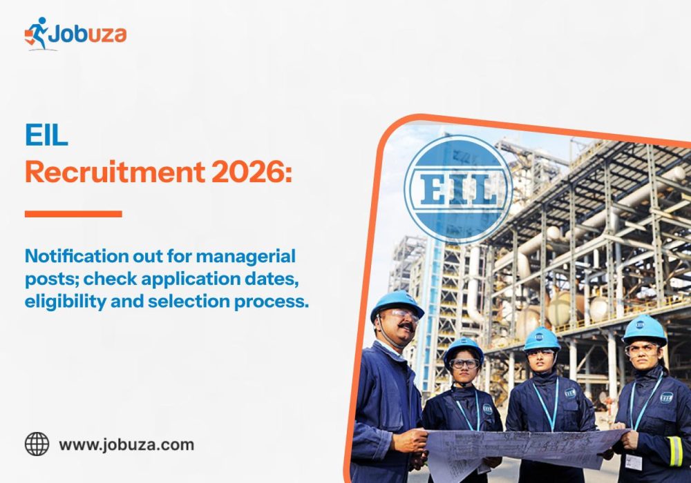 EIL Recruitment 2026 Applications Open for Multiple Managerial Posts