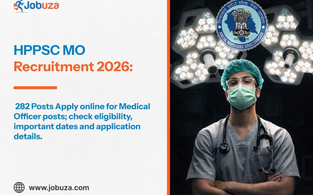 HPPSC MO Recruitment 2026 Apply Online for 282 Medical Office