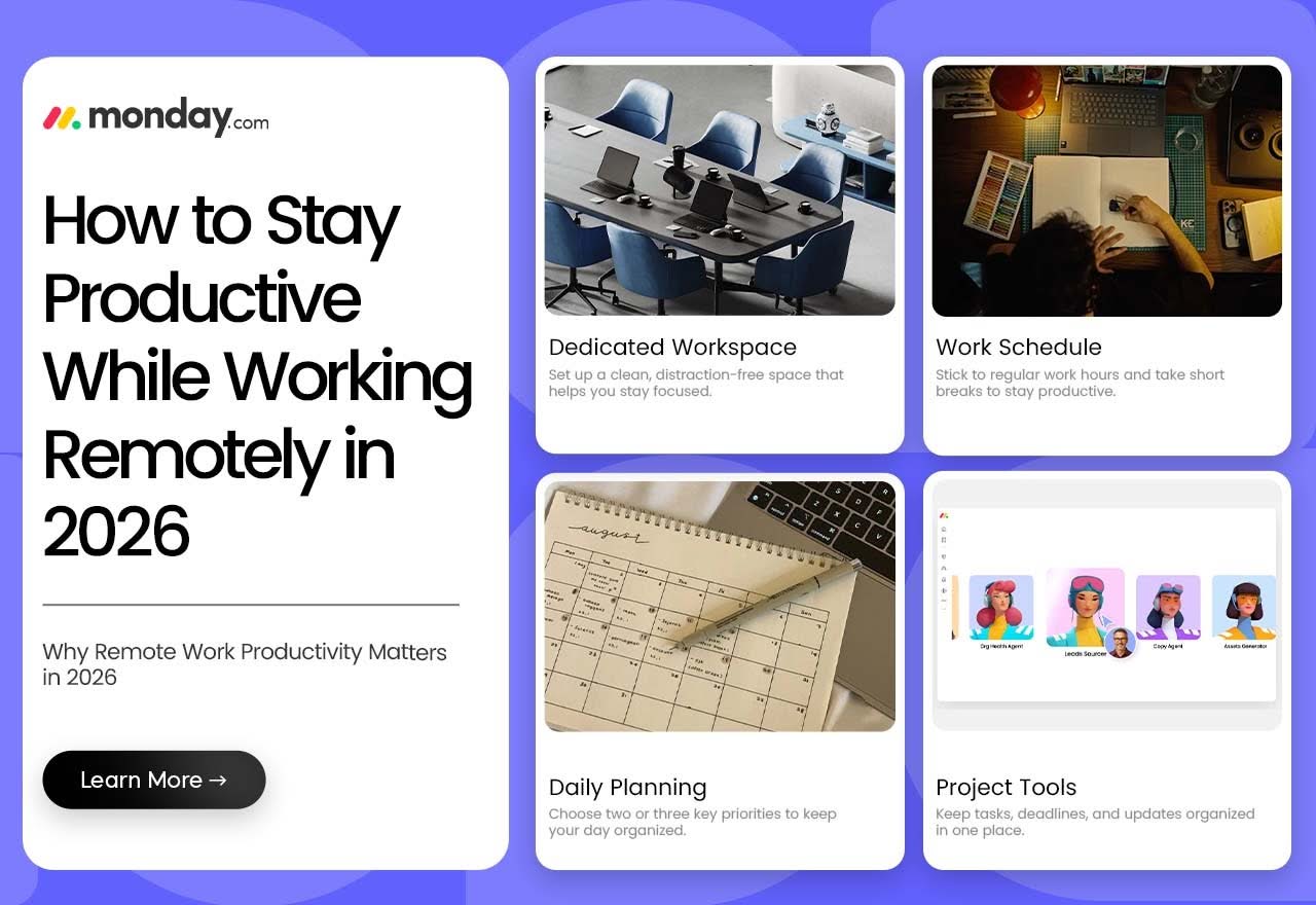 How to Stay Productive While Working Remotely in 2026