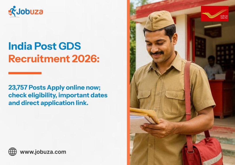 India Post GDS Recruitment 2026 23,757 Vacancies
