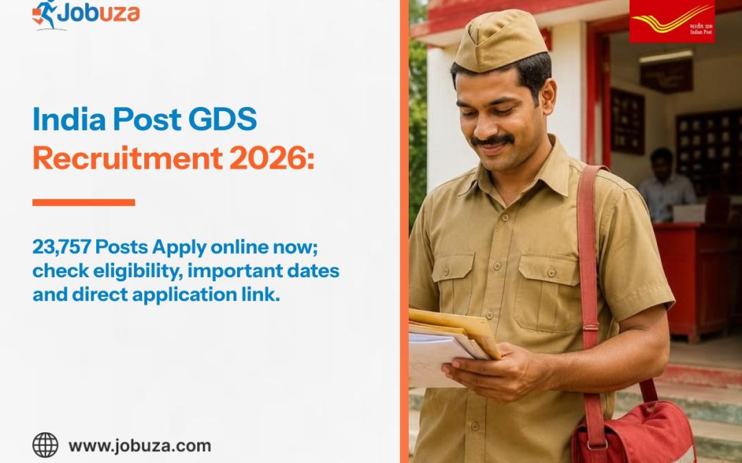India Post GDS Recruitment 2026 23,757 Vacancies