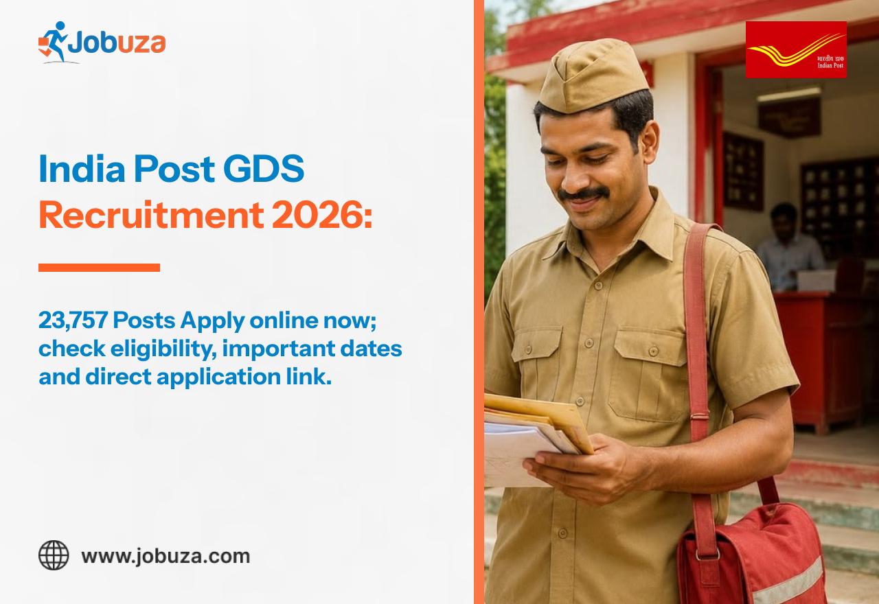 India Post GDS Recruitment 2026 23,757 Vacancies