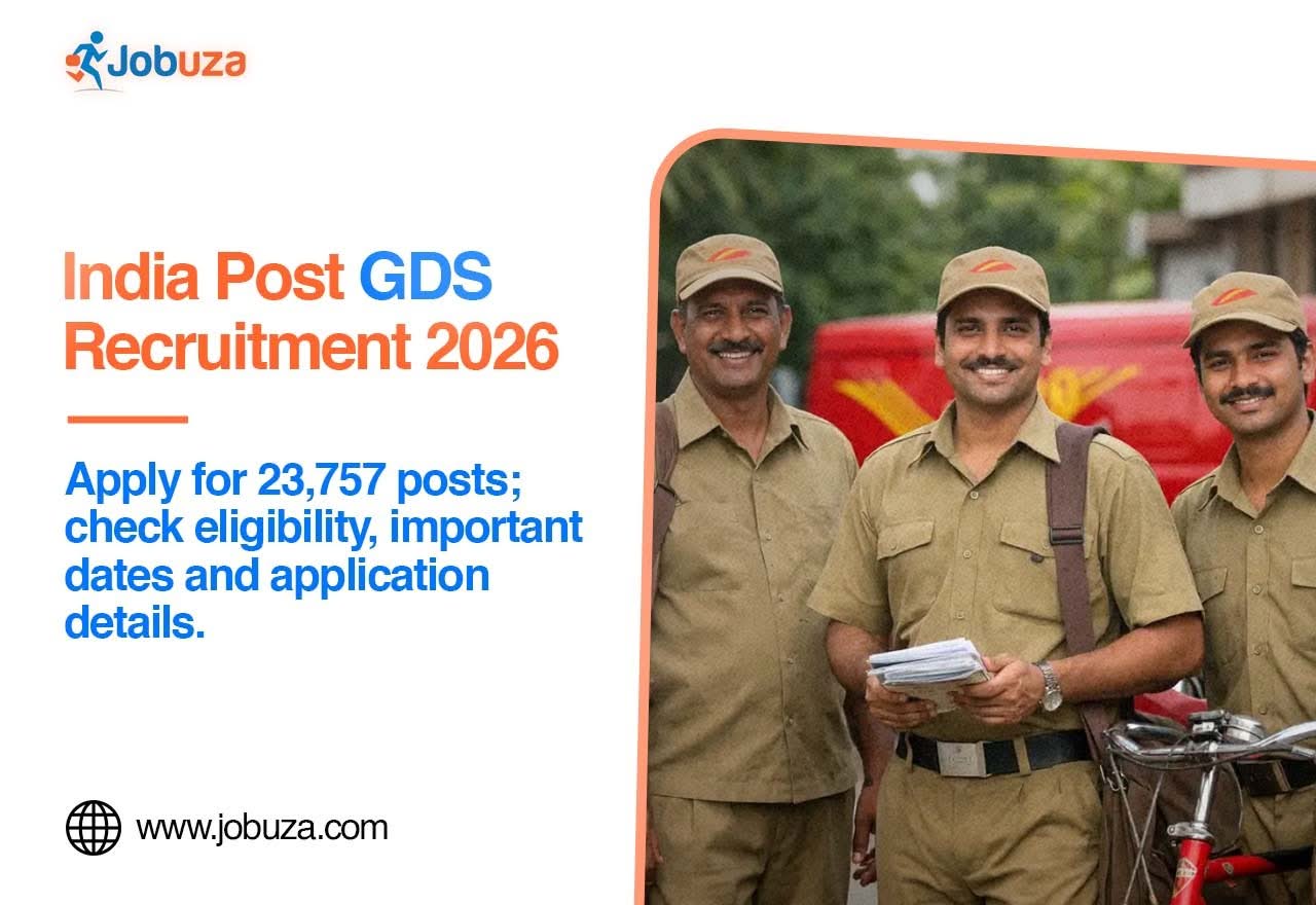 India Post GDS Recruitment 2026 Apply Online for 23,757 Posts