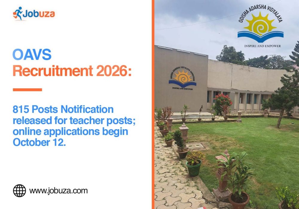 OAVS Recruitment 2026