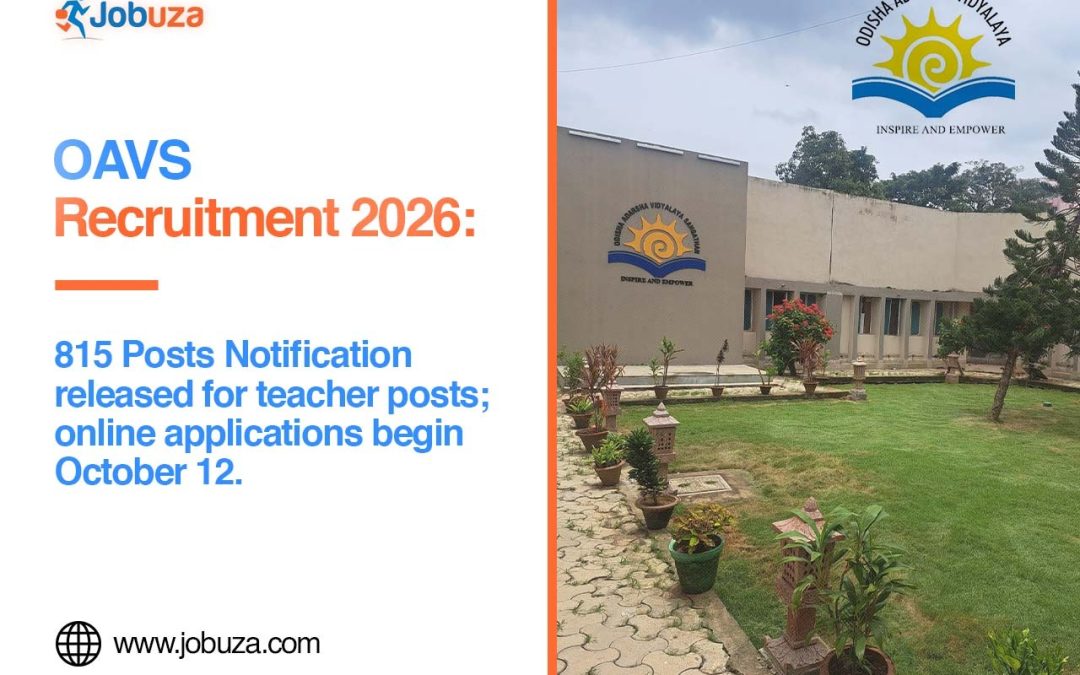 OAVS Recruitment 2026