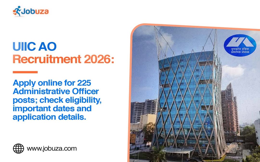 UIIC AO Recruitment 2026 Notification Out for 225 Administrative Officer