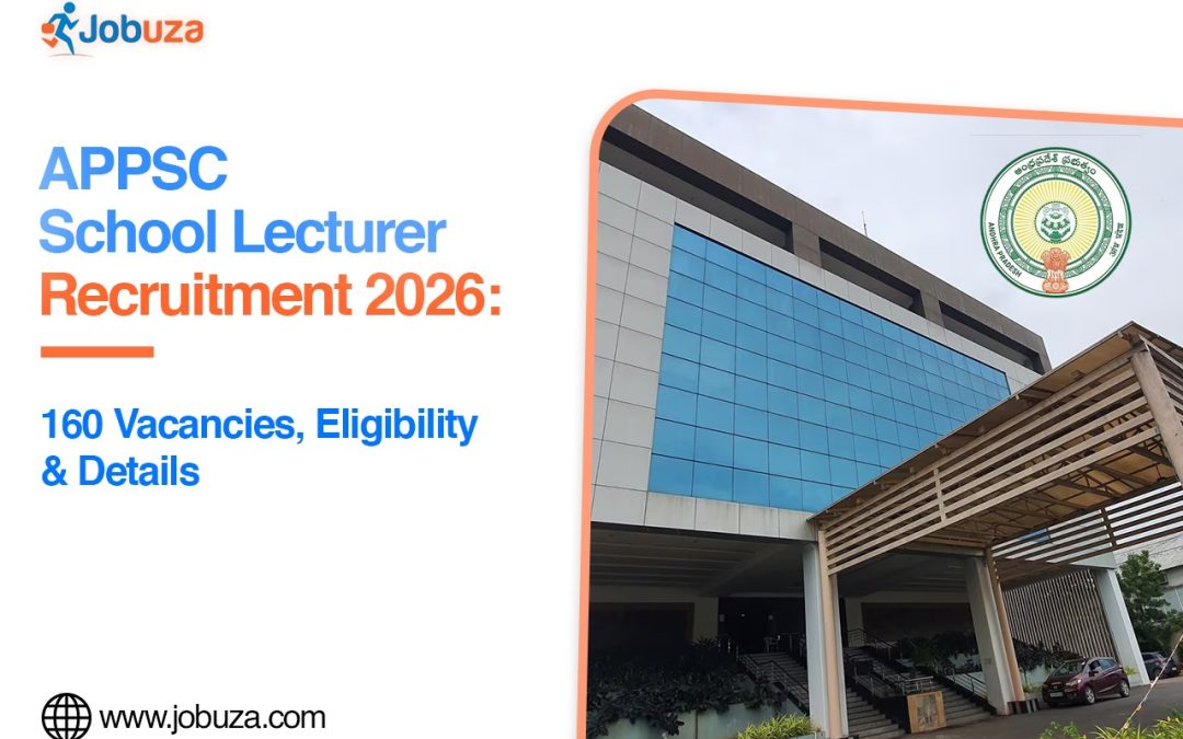 APPSC School Lecturer Recruitment 2026: 160 Vacancies, Eligibility & Details