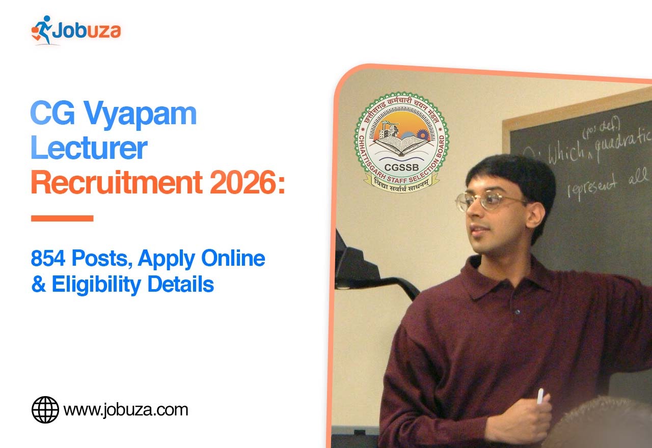 CG Vyapam Lecturer