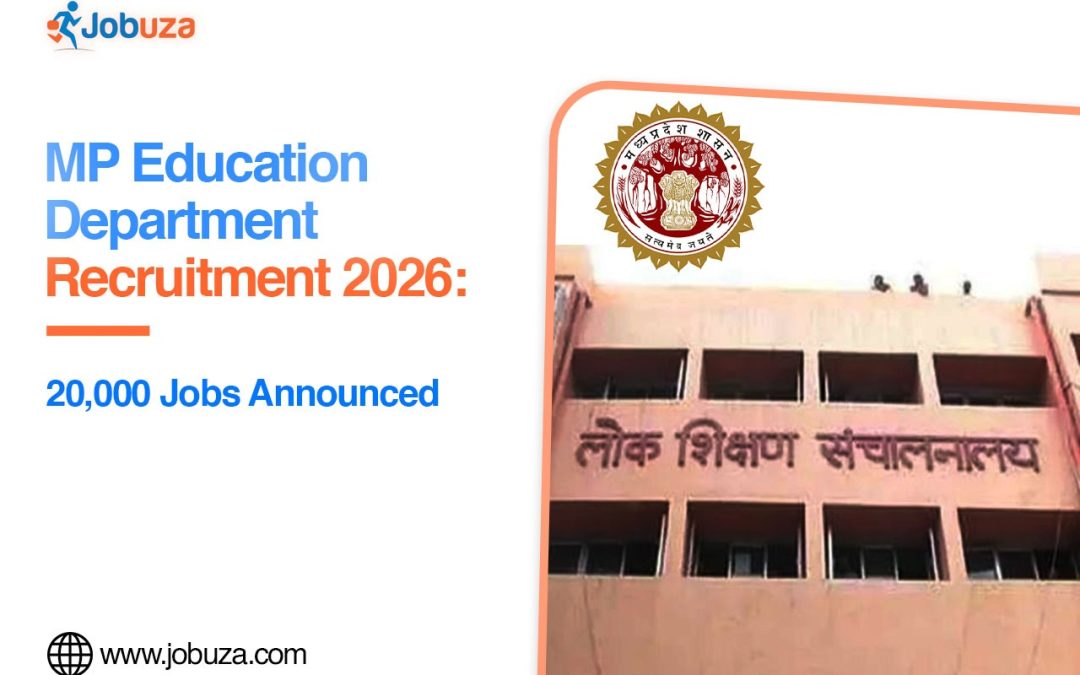 MP Education Department Recruitment 2026