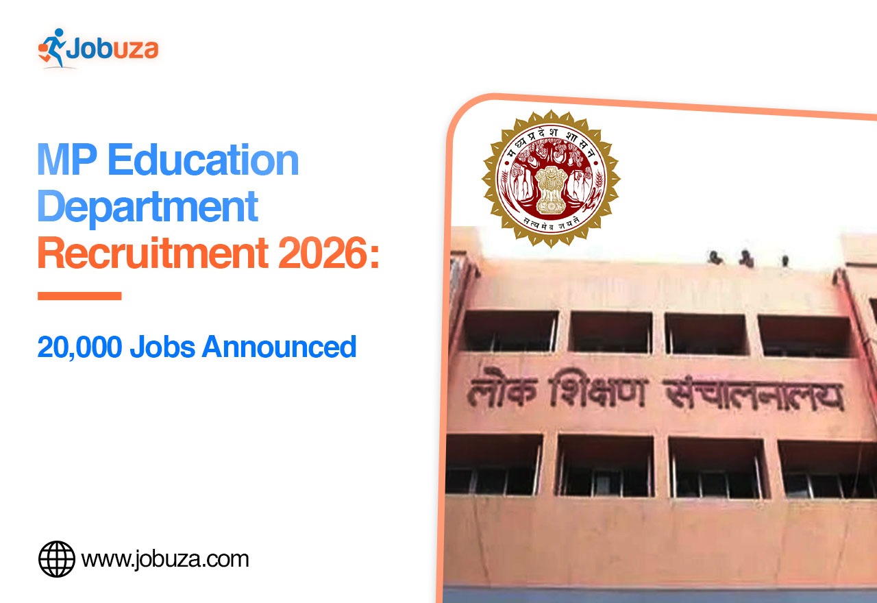 MP Education Department Recruitment 2026