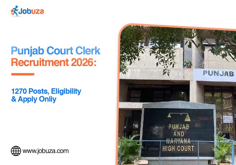 Punjab Court Clerk Recruitment 2026