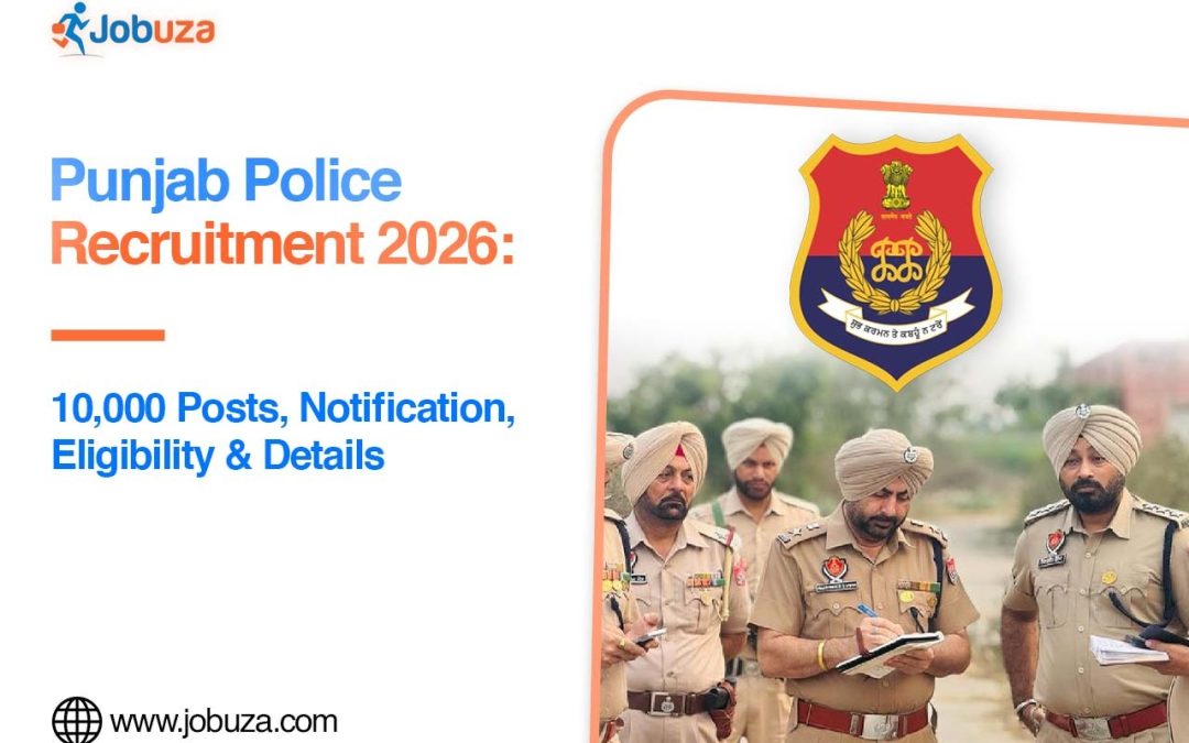 Punjab Police Recruitment 2026: 10,000 Posts, Notification, Eligibility & Details